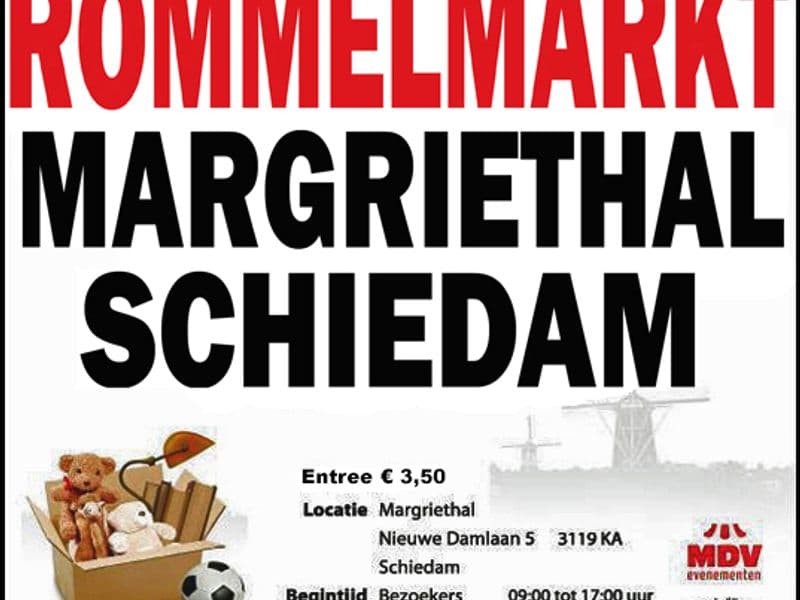 Rommelmarkt Margriethal Schiedam 04-10-26