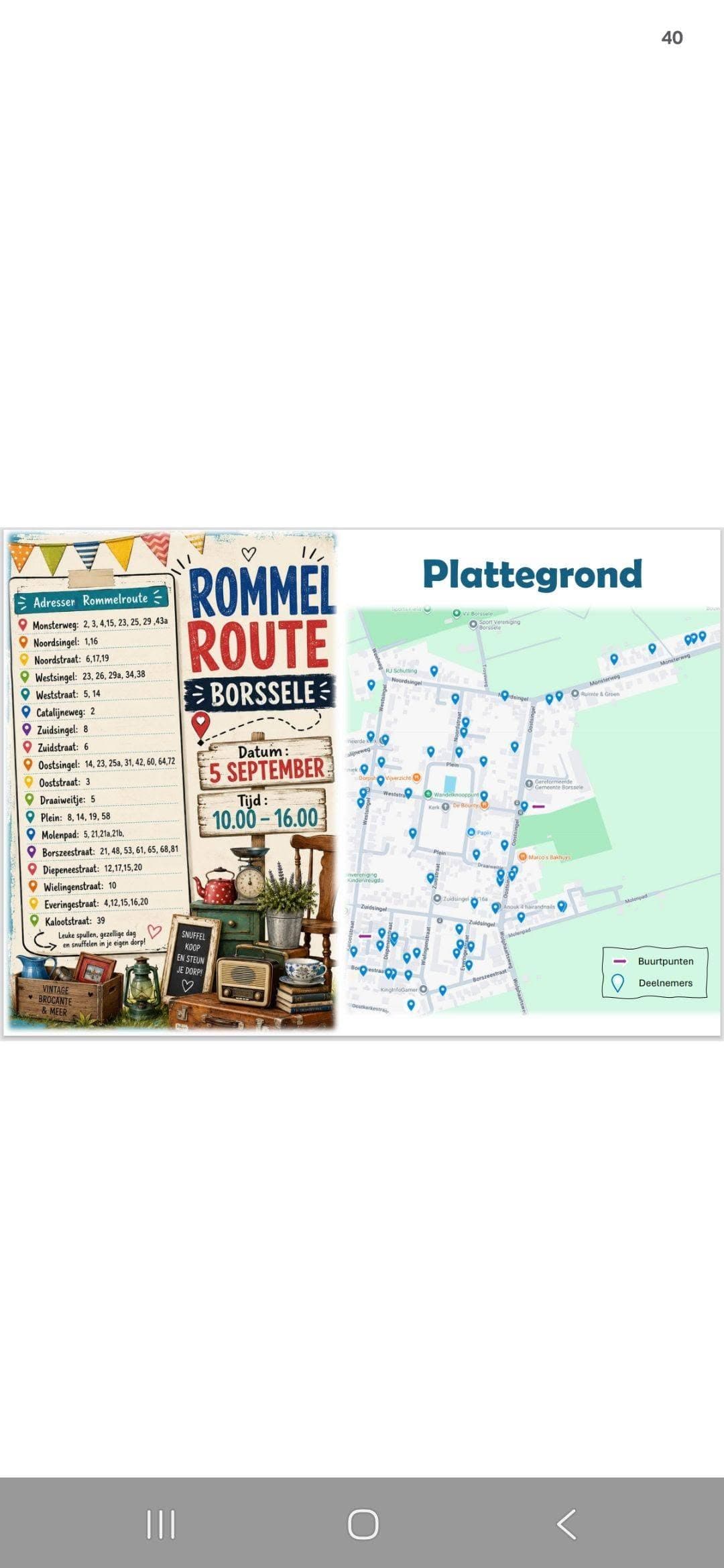 Borssele deelnemers