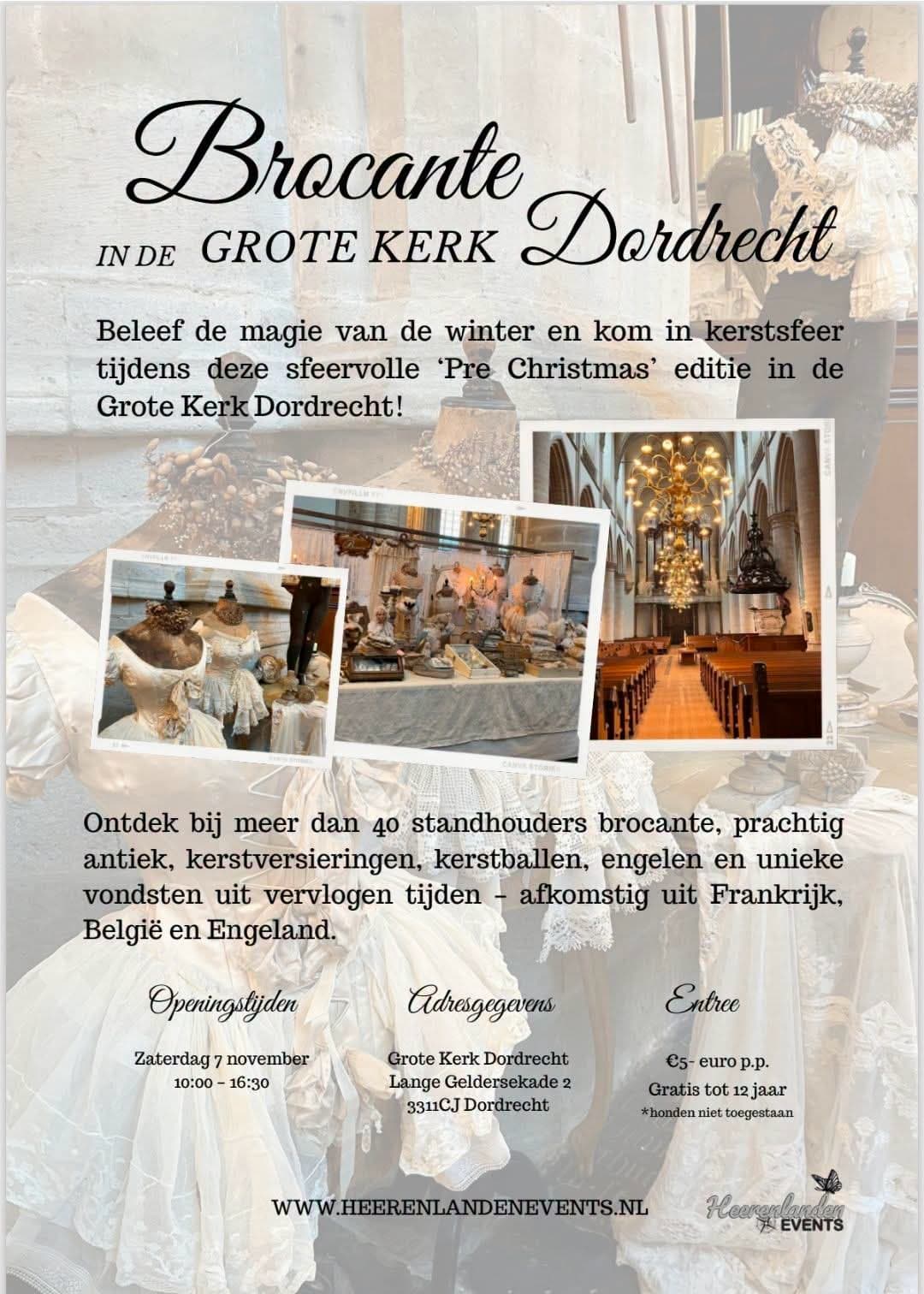 Brocante in de Grote Kerk Dordrecht Special Edition