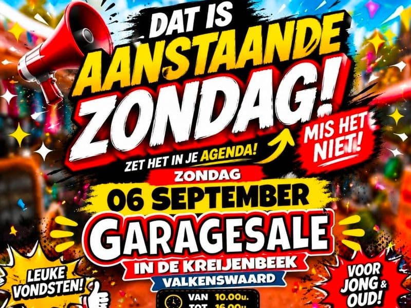Garage Sale De Kreijenbeek Valkenswaard