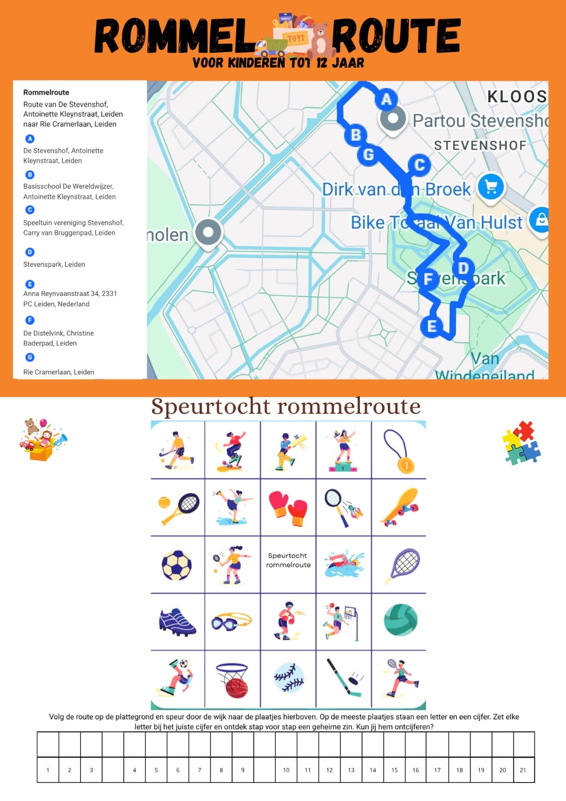 Rommelroute Stevenshof