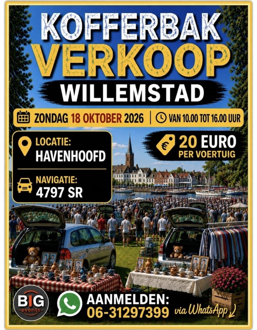 Kofferbakverkoop Willemstad
