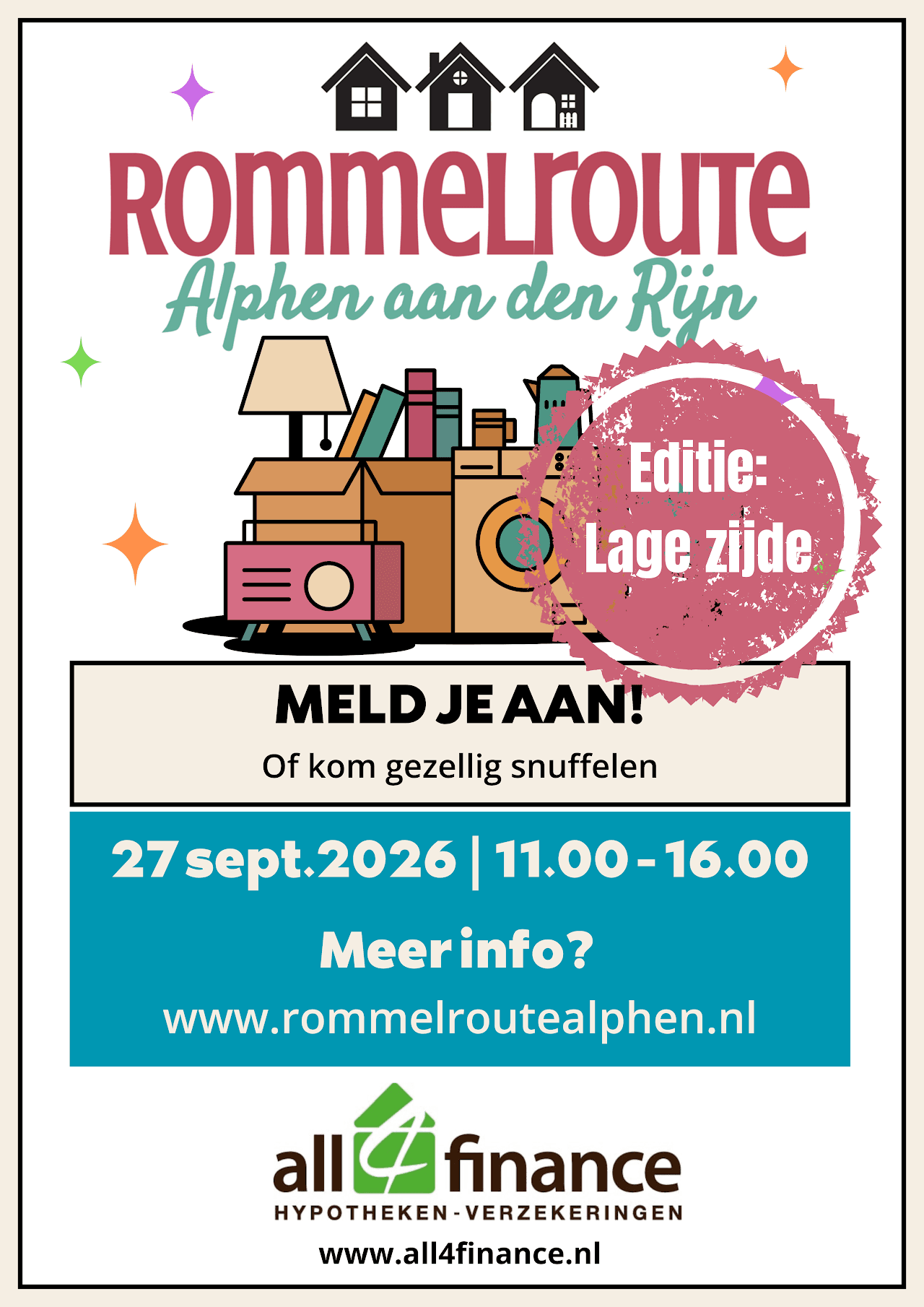 Rommelroute Alphen ad Rijn 2026
