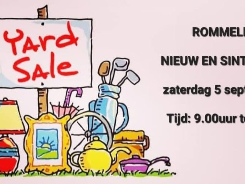 Rommelroute Nieuw- en Sint Joosland 5 september 2026