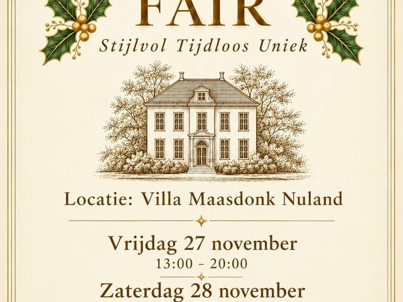 Christmas Fair Villa Maasdonk Nuland
